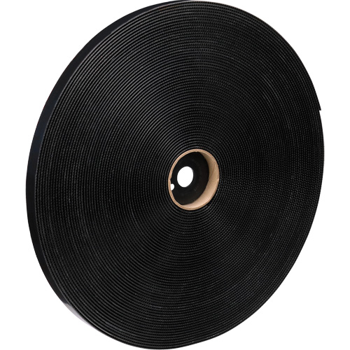 Attache r&eacute;utilisable Dual Lock, Boucle et crochet, 50 vg x 1", Adh&eacute;sif, Noir Stor-it Systems