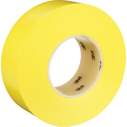 Ruban de marquage de planchers durable 971, 2" x 108', Vinyle, Jaune Stor-it Systems