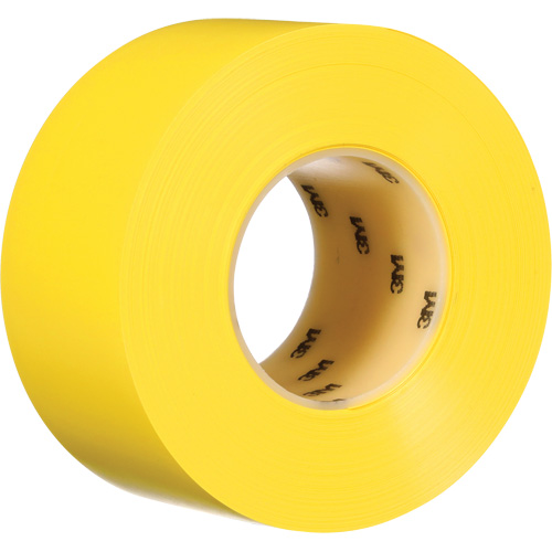 Ruban de marquage de planchers durable 971, 3" x 108', Vinyle, Jaune Stor-it Systems