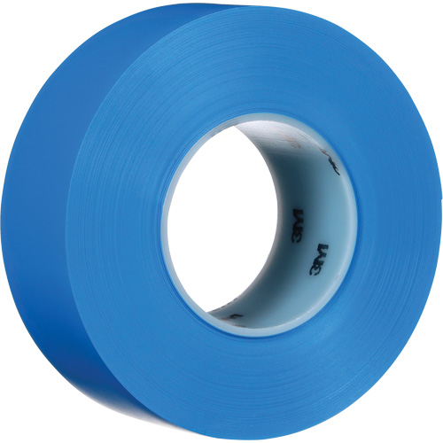 Durable Floor Marking Tape 971, 2" x 108', Vinyl, Blue Stor-it Systems