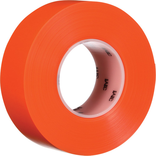 Ruban de marquage de planchers durable 971, 2" x 108', Vinyle, Orange Stor-it Systems
