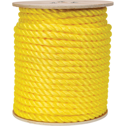 Braided Yellow Rope, Polypropylene, 300' Stor-it Systems
