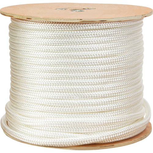 Braided White Rope, Nylon, 250' Stor-it Systems
