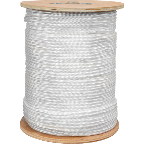 Corde blanche tress&eacute;e, Nylon, 250' Stor-it Systems