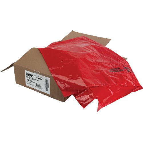 Waste Bags, Bio-Hazard, 38" L x 30" W, 2 mils Stor-it Systems