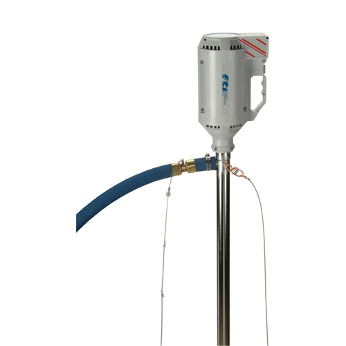 TTS-40 Drum Pump Kit with M7X Motor, Stainless Steel Stor-it Systems