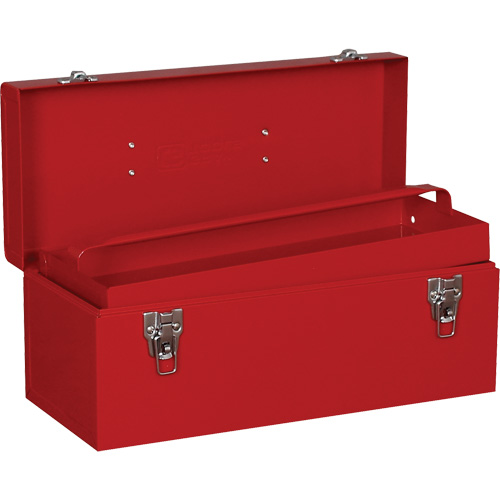 Utility Tool Box, 7" D x 16" W x 7-1/2" H, Red Stor-it Systems