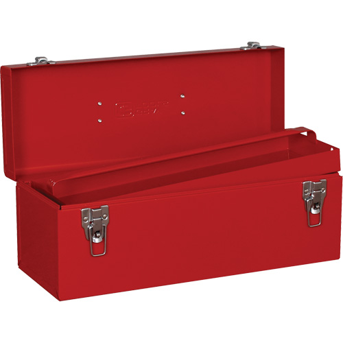Tool Box, 7-1/8" D x 19" W x 7-1/2" H, Red Stor-it Systems