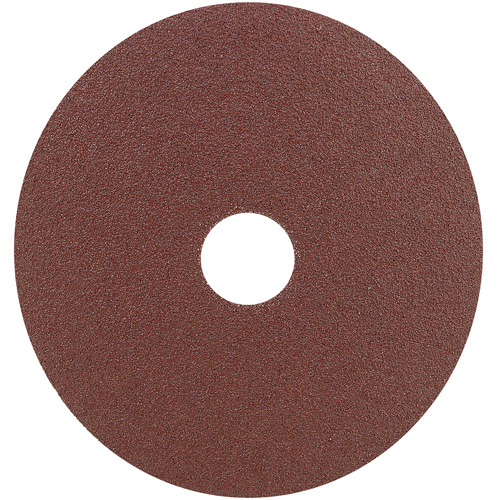 Disque de ponçage en fibre de r&eacute;sine, Oxyde d'aluminium, 60, 4" Dia x 7/8" Arbre Stor-it Systems