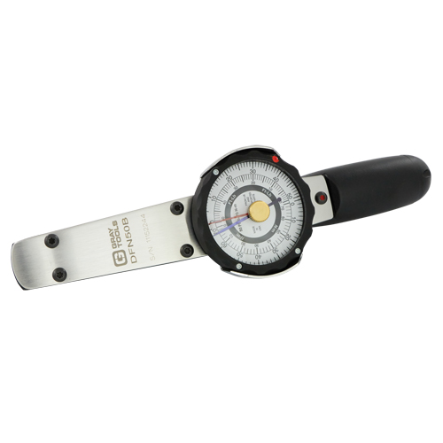 Torque Wrench with Memory Needle, Dial, 3/8" Square Drive, 0 - 50 ft-lbs. Stor-it Systems