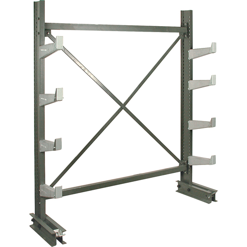 SUPPORT,PORTE A FAUX,6',SIMPLE,ENTRETOISE,BASE, 72" la x 84" h Stor-it Systems
