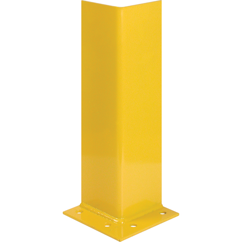 Protecteurs pour montants, Acier, 7" la x 7" p x 12" h, Jaune s&eacute;curit&eacute; OSHA Stor-it Systems