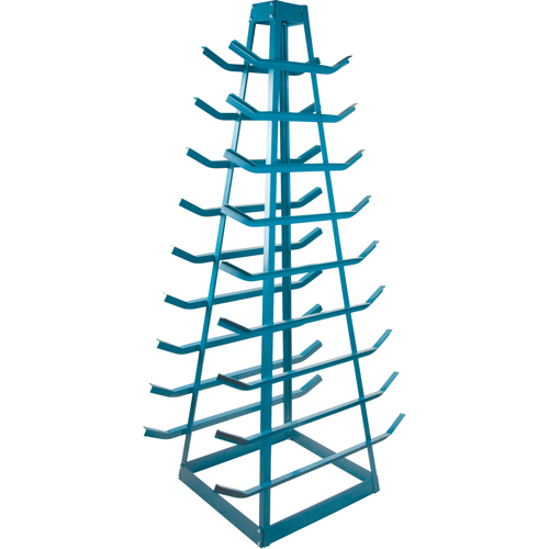 Supports pour tuyaux - Rangement horizontal, Horizontal, 9 Niveaux, 18" la x 40" p x 84" h, 1800 lb Cap. Stor-it Systems