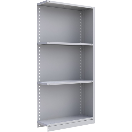 Interlok Shelving Unit, Steel, Boltless, 800 lbs. Capacity, 36" W x 76" H x 24" D Stor-it Systems