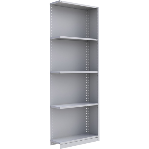&eacute;l&eacute;ment de rayonnage Interlok, Acier, Sans boulons, Ajout, 36" la x 100" h x 12" p Stor-it Systems