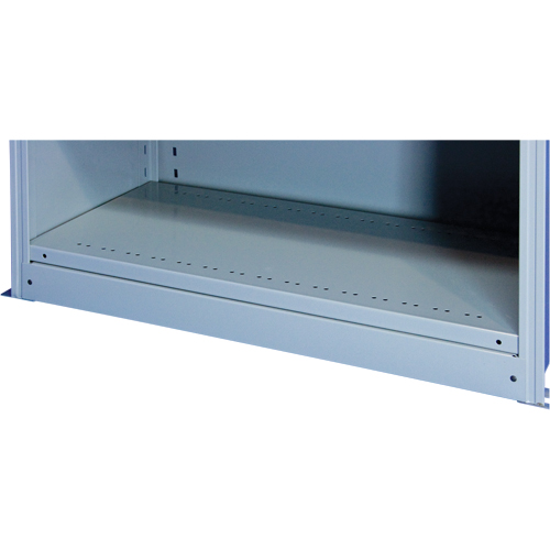 Plaque de base/façade pour rangement de bacs sur rayonnage enclenchable Interlok Stor-it Systems