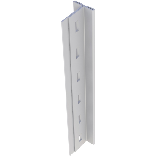Montant en T pour rayonnage enclenchable Interlok, Acier, Hauteur 112" Stor-it Systems