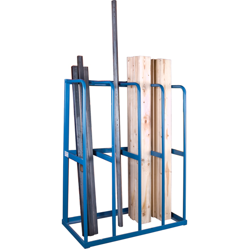 Bar Storage Racks - Vertical Bar Racks, Vertical, 48" W x 24" D x 60" H, 3000 lbs. Cap. Stor-it Systems