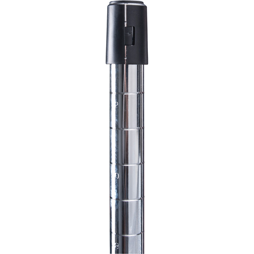 Push Cart, Chrome Plated, 36" x 60" x 14", 800 lbs. Capacity Stor-it Systems