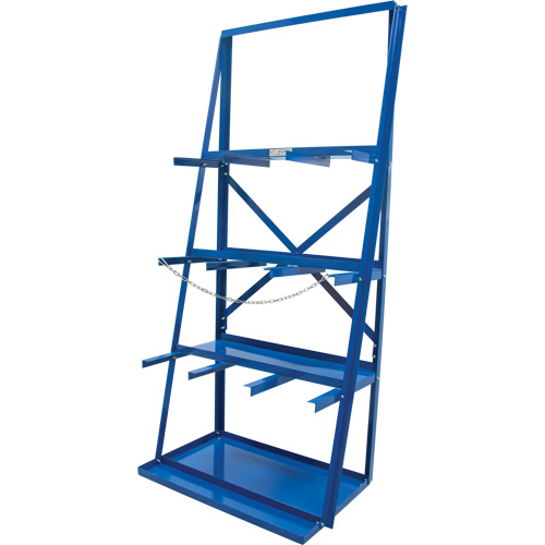 Bar Storage Rack, Vertical, 3 Levels, 36" W x 24" D x 84" H, 3000 lbs. Cap. Stor-it Systems