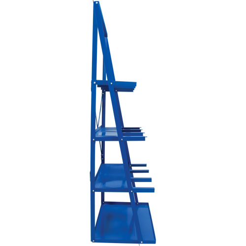 Bar Storage Rack, Vertical, 3 Levels, 36" W x 24" D x 84" H, 3000 lbs. Cap. Stor-it Systems