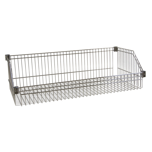 Panier-tablette en treillis m&eacute;tallique, 18" la x 36" p, Capacit&eacute; de 400 lb Stor-it Systems