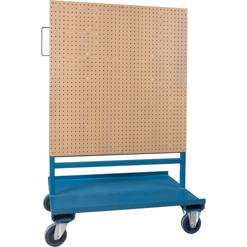 Bin/Pegboard Combo Rack, Double-sided, 38" W x 24-1/2" D x 55" H Stor-it Systems