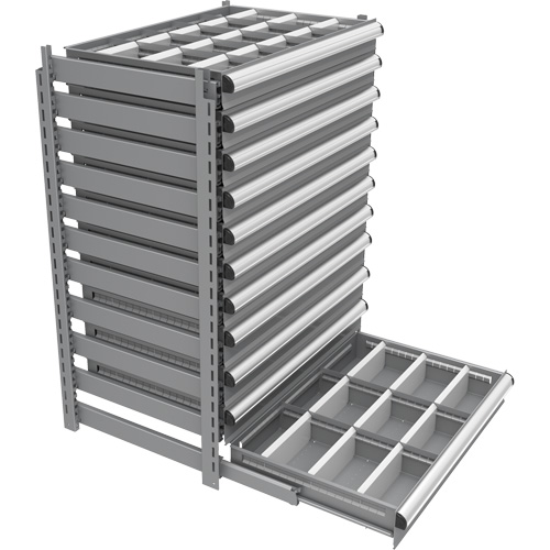 Cabinet d'entreposage &agrave; tiroirs int&eacute;gr&eacute; Interlok Stor-it Systems