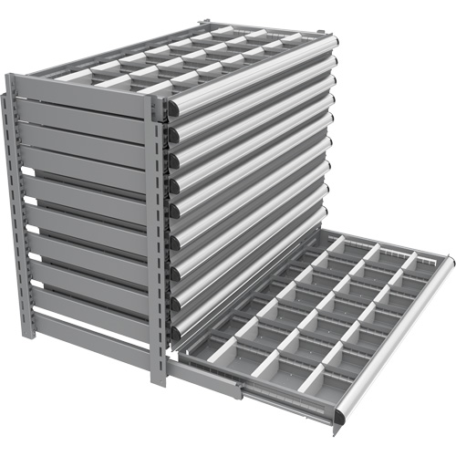 Cabinet d'entreposage &agrave; tiroirs int&eacute;gr&eacute; Interlok Stor-it Systems