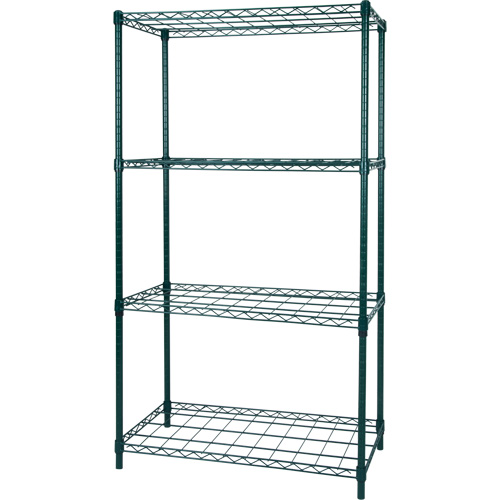 Rayonnage &agrave; tablette pour s&eacute;chage, 4 Tablettes, 36" la x 63" h x 18" p Stor-it Systems