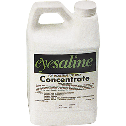 Solution ophtalmique concentr&eacute;e Eyesaline, 70 oz Stor-it Systems
