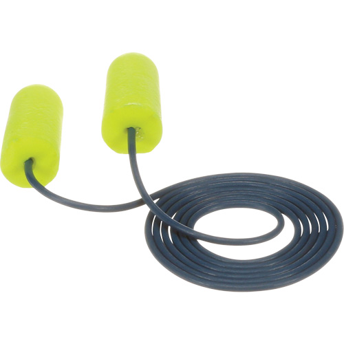 Bouchons d'oreilles d&eacute;tectables E-A-Rsoft, Avec cordon, R&eacute;gulier, Vrac - Sac en poly, NRR dB 32 Stor-it Systems