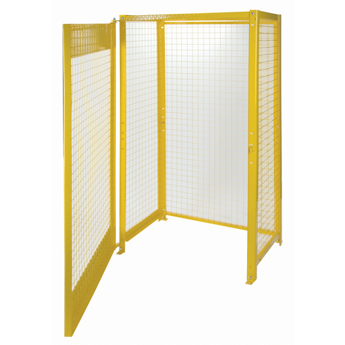 Armoires pour cylindres &agrave; gaz, nbre de bouteilles: 10, 44" , 30" , 74" , Jaune Stor-it Systems