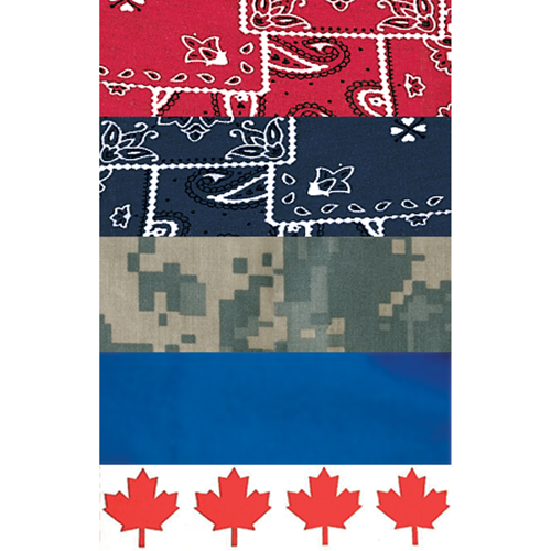 ALLEGRO INDUSTRIES Cool Offs Bandana, Red Stor-it Systems