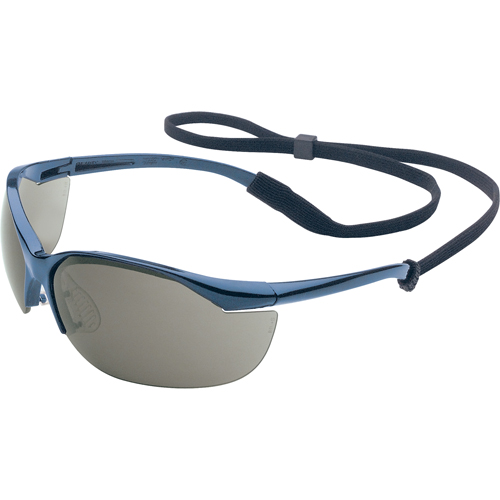 Lunettes de s&eacute;curit&eacute; Uvex Vapor, Lentille Grise/fum&eacute;e, Anti-&eacute;gratignures, ANSI Z87+/R&eacute;pond ou surpasse la norme CSA Z94.3 Stor-it Systems