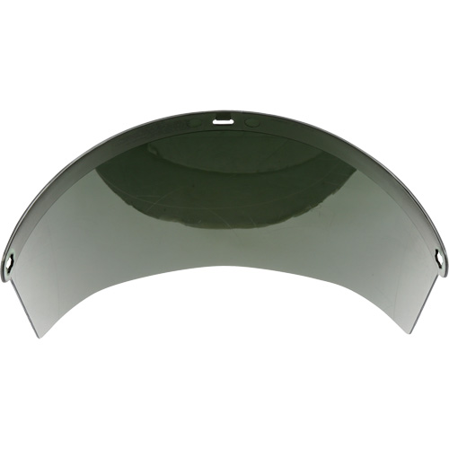 Molded Faceshield Window, Polycarbonate, Green Tint Stor-it Systems