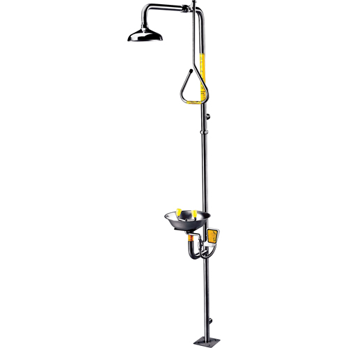 Safe-T-Zone&reg; Combination Shower & Eye/Face Wash Stor-it Systems