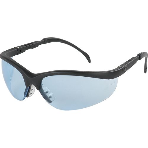 Klondike&reg; Safety Glasses, Light Blue Lens, Anti-Scratch, Meets/Exceeds CSA Z94.3 Stor-it Systems