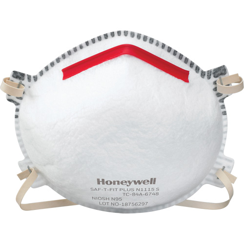 Respirateurs contre les particules Saf-T-Fit Plus N1115, N95, Certifi&eacute; NIOSH, Petit Stor-it Systems