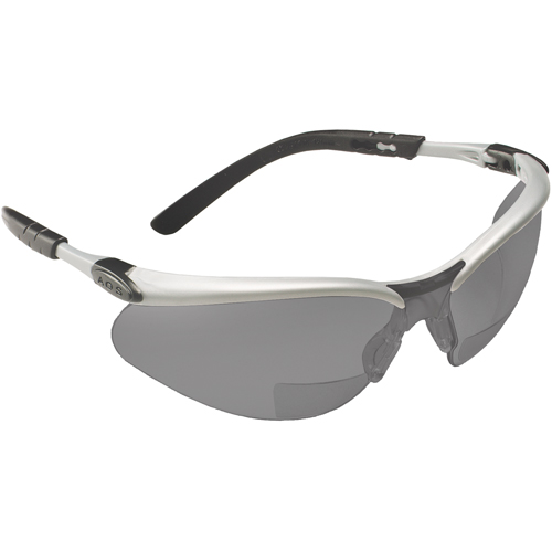 Lunettes de s&eacute;curit&eacute; BX avec verres de lecture, Antibu&eacute;e, Grise/fum&eacute;e, Dioptrie 1,5 Stor-it Systems