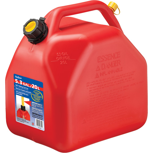 Jerricans, 5,3 gal. US/20,06 L, Rouge, Conformes aux normes CSA/ULC Stor-it Systems