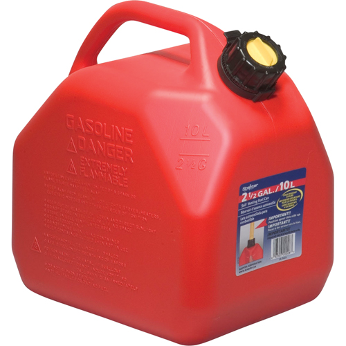 Jerry Cans, 2.5 US gal./10 L, Red, CSA Compliant/ULC Stor-it Systems