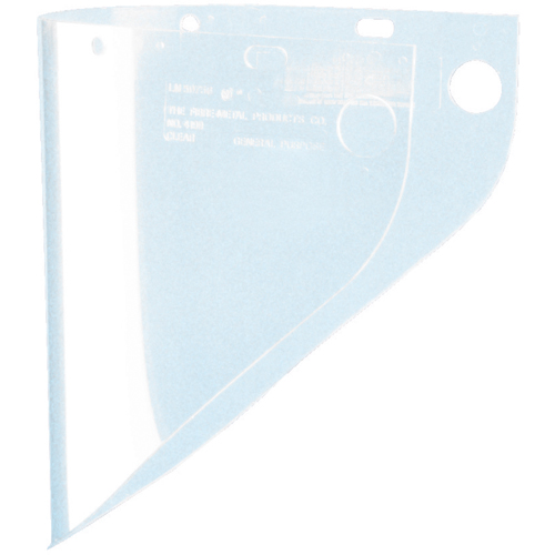 Fibre-Metal&reg; High Performance&reg; Faceshield, Propionate, Clear Tint Stor-it Systems