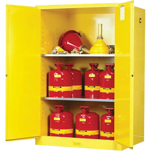 Armoires Sure-Grip EX pour produits inflammables, 90 gal., 2 Porte(s), 43" La x 65" h x 34" p Stor-it Systems