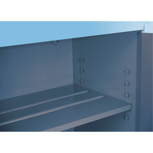 Armoires de s&eacute;curit&eacute; pour acides & produits corrosifs avec doublure ChemCor, 22 gal., 35" x 35" x 22" Stor-it Systems