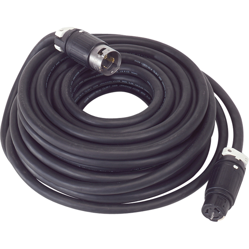 Power Cord for Temporary Power Distribution Units, SOOW, 50 A, 50' Stor-it Systems