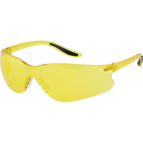 Z500 Series Safety Glasses, Amber Lens, Anti-Scratch, ANSI Z87+/Meets/Exceeds CSA Z94.3 Stor-it Systems