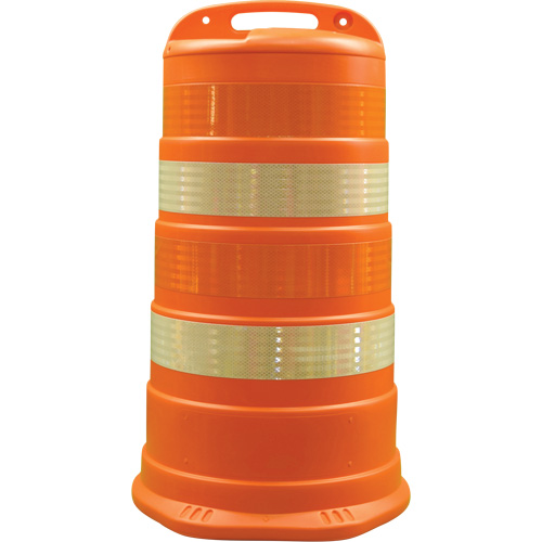 Trailboss Channelizer Drums, 41.27" High, Orange Stor-it Systems
