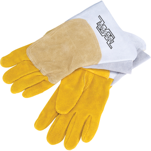 Gants de soudage pour pipelinier, Cuir de vache refendu, Taille Grand Stor-it Systems