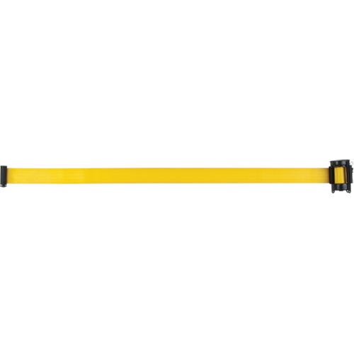 Cartouche de ruban pour assembler votre propre barri&egrave;re de contr&ocirc;le des foules, 12', Ruban Jaune Stor-it Systems